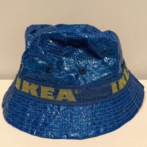 IKEA Bucket Hat KNORVA Frakta with Lining & Vent Holes Rain Hat Sun Hat